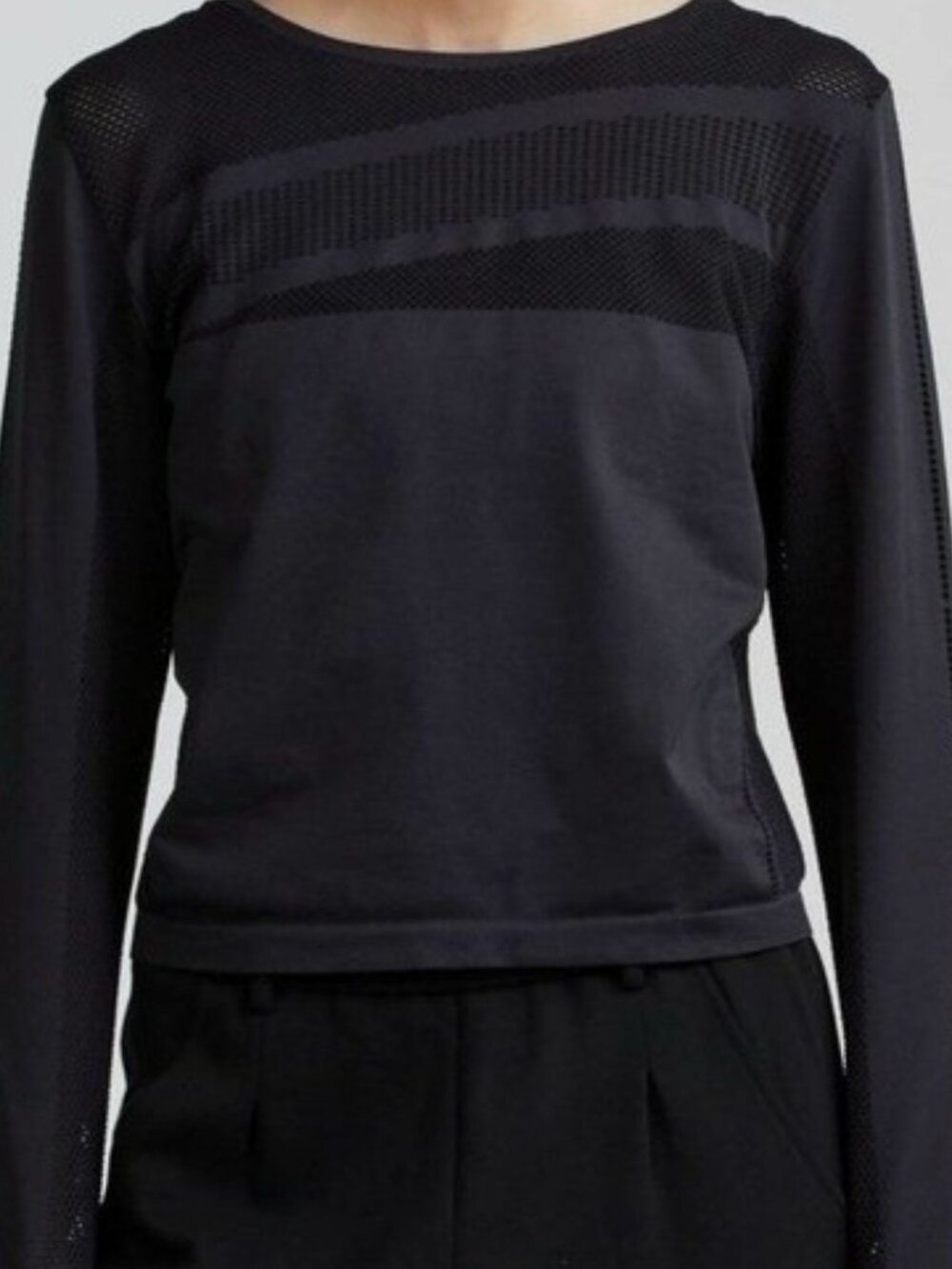 Varley Dublin Seamless Long-Sleeve Top XS/XXS Workout Tennis Prep Runner Anthro